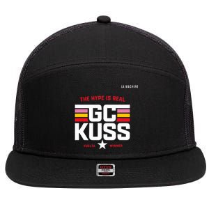 GC Kuss The Hype Is Real 7 Panel Mesh Trucker Snapback Hat