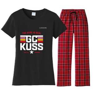 GC Kuss The Hype Is Real Women's Flannel Pajama Set