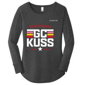 GC Kuss The Hype Is Real Women's Perfect Tri Tunic Long Sleeve Shirt