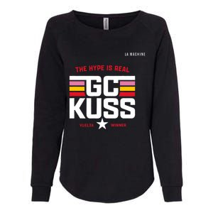 GC Kuss The Hype Is Real Womens California Wash Sweatshirt