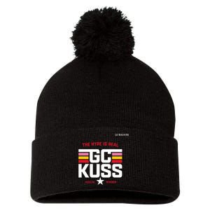 GC Kuss The Hype Is Real Pom Pom 12in Knit Beanie