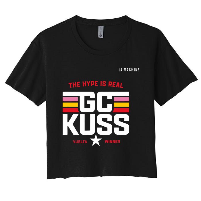 GC Kuss The Hype Is Real Women's Crop Top Tee