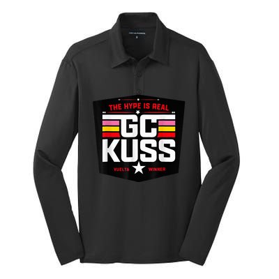 GC KuSS The Hype Is Real GC Kuss store  Silk Touch Performance Long Sleeve Polo