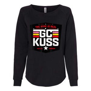 GC KuSS The Hype Is Real GC Kuss store  Womens California Wash Sweatshirt