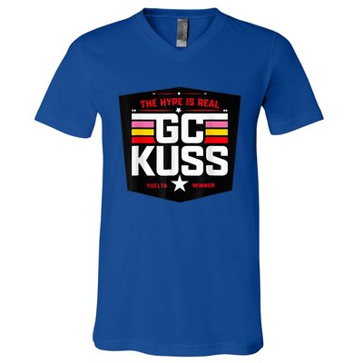 GC KuSS The Hype Is Real GC Kuss store  V-Neck T-Shirt