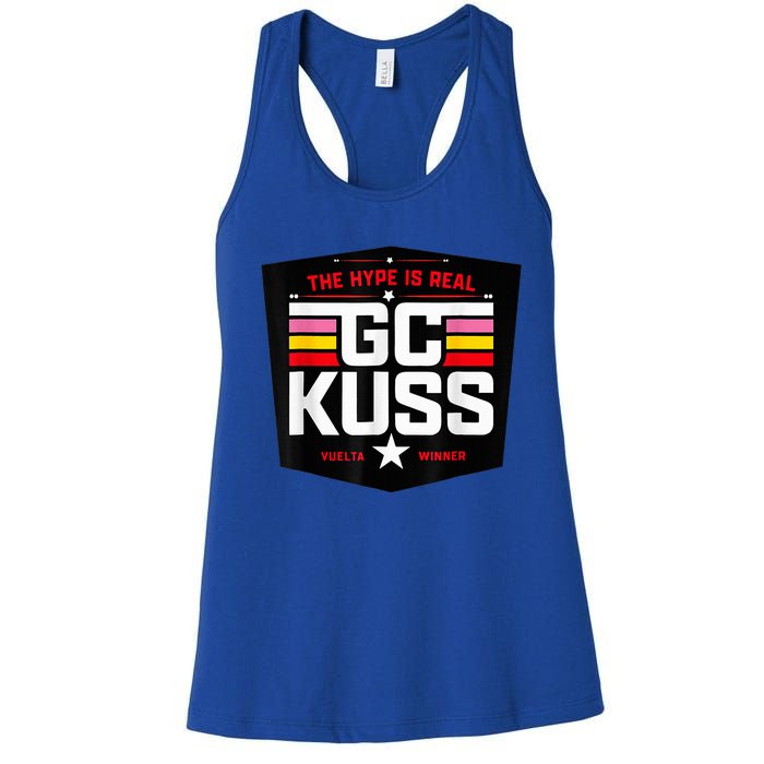 GC KuSS The Hype Is Real GC Kuss store  Women's Racerback Tank