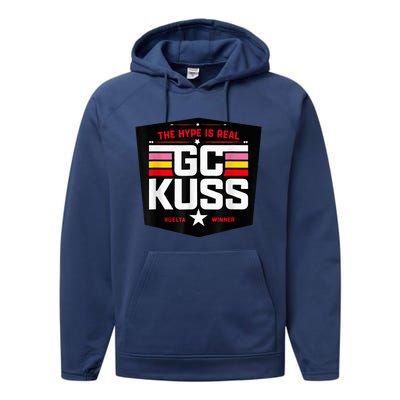 GC KuSS The Hype Is Real GC Kuss store  Performance Fleece Hoodie