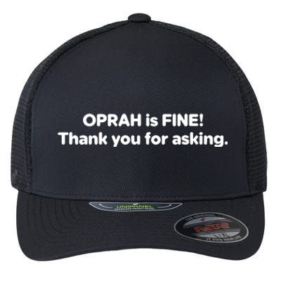 Gayle King Wears Oprah Is Fine Thank You For Asking Flexfit Unipanel Trucker Cap