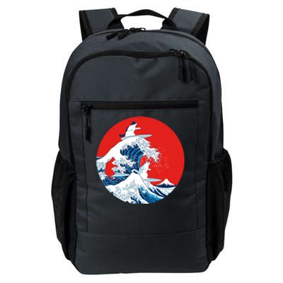 Great Kanagawa Wave Of Cats Daily Commute Backpack