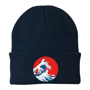 Great Kanagawa Wave Of Cats Knit Cap Winter Beanie