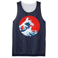 Great Kanagawa Wave Of Cats Mesh Reversible Basketball Jersey Tank