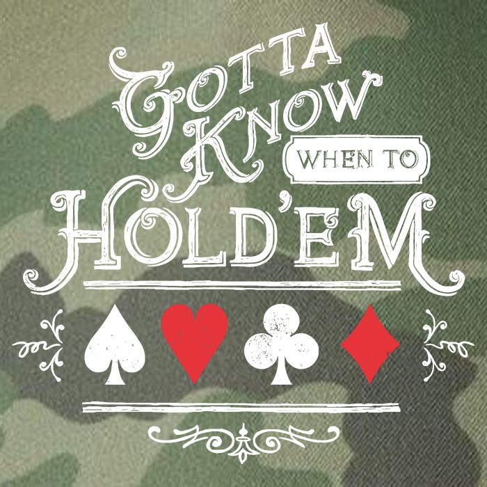 Gotta Know When To HoldEm Texas Poker Legacy Tie Dye Trucker Hat