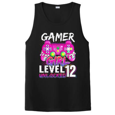 Gamer Level 12 Unlocked Video Game 12th Birthday PosiCharge Competitor Tank