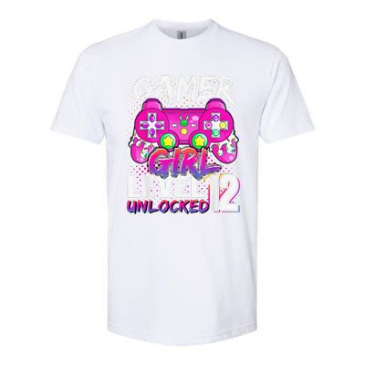 Gamer Level 12 Unlocked Video Game 12th Birthday Softstyle CVC T-Shirt