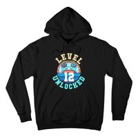 Gamer Level 12 Unlocked Video Game 12th Birthday Hoodie