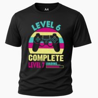Gamer Level 6 Complete Level 7 Loading 6th Birthday Great Gift Performance Shirt