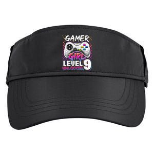 Gamer Level 9 Unlocked Video Game 9th Birthday Gift Adult Drive Performance Visor