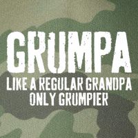 Grumpa Like A Regular Grandpa Only Grumpier Legacy Tie Dye Trucker Hat