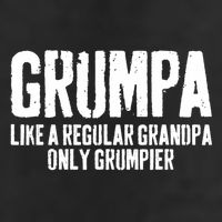 Grumpa Like A Regular Grandpa Only Grumpier Cool Comfort Performance Bucket Hat