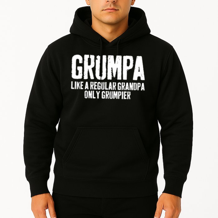 Grumpa Like A Regular Grandpa Only Grumpier Hoodie
