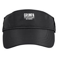 Grumpa Like A Regular Grandpa Only Grumpier Adult Drive Performance Visor