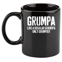 Grumpa Like A Regular Grandpa Only Grumpier 11oz C Handle Ceramic Mug