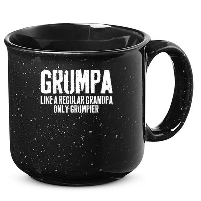 Grumpa Like A Regular Grandpa Only Grumpier 15oz Campfire Ceramic Mug