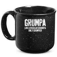 Grumpa Like A Regular Grandpa Only Grumpier 15oz Campfire Ceramic Mug