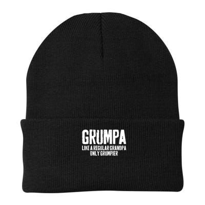 Grumpa Like A Regular Grandpa Only Grumpier Beanie