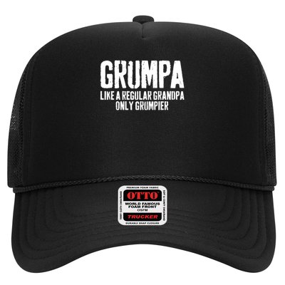 Grumpa Like A Regular Grandpa Only Grumpier Trucker Hat