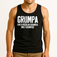 Grumpa Like A Regular Grandpa Only Grumpier Tank Top