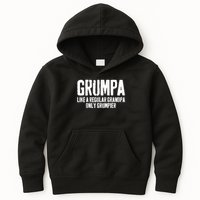 Grumpa Like A Regular Grandpa Only Grumpier Kids Hoodie