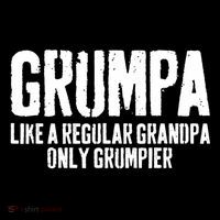Grumpa Like A Regular Grandpa Only Grumpier Short Acrylic Beanie