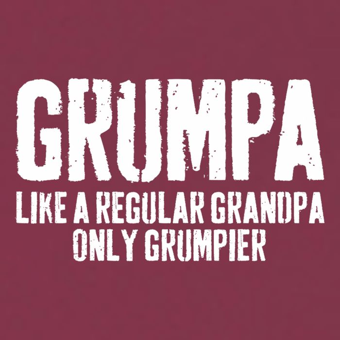 Grumpa Like A Regular Grandpa Only Grumpier 16oz Travel Tumbler