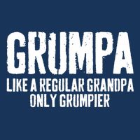 Grumpa Like A Regular Grandpa Only Grumpier Infant Baby Jersey Bodysuit