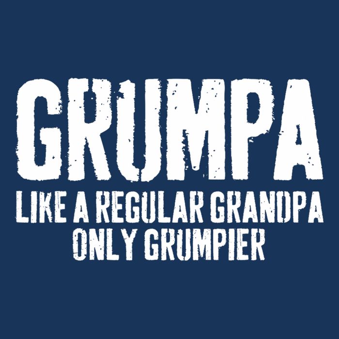 Grumpa Like A Regular Grandpa Only Grumpier Infant Baby Jersey Bodysuit