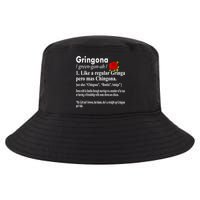 Gringona Like A Regular Gringa Pero Mas Chingona Cool Comfort Performance Bucket Hat