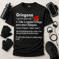 Gringona Like A Regular Gringa Pero Mas Chingona Cooling Performance Crew T-Shirt