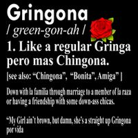 Gringona Like A Regular Gringa Pero Mas Chingona Cooling Performance Crew T-Shirt