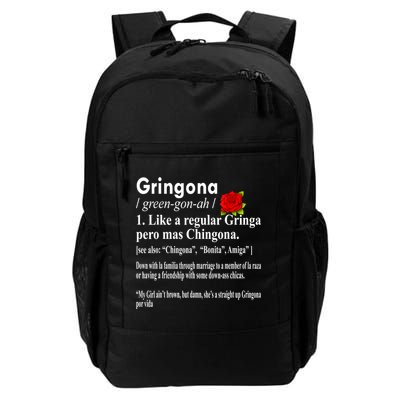 Gringona Like A Regular Gringa Pero Mas Chingona Backpack