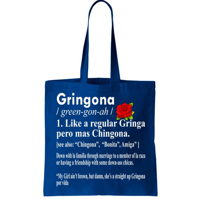 Gringona Like A Regular Gringa Pero Mas Chingona Bag