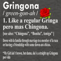Gringona Like A Regular Gringa Pero Mas Chingona Vector Backpack