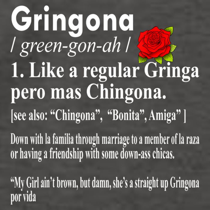Gringona Like A Regular Gringa Pero Mas Chingona Vector Backpack
