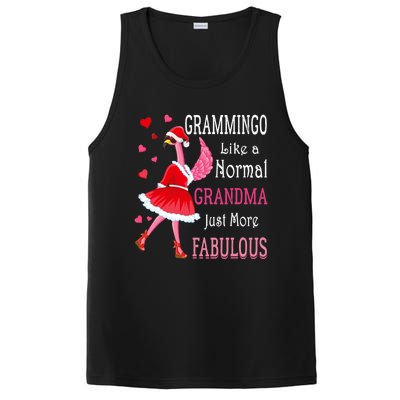 Grammingo Like A Normal Grandma Christmas Flamingo Grandma PosiCharge Competitor Tank