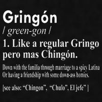 Gringon Like A Regular Gringo Pero Mas Chingon Ladies PosiCharge Tri-Blend Wicking Tank