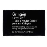 Gringon Like A Regular Gringo Pero Mas Chingon Microfiber Hand Towel