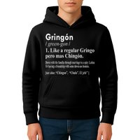 Gringon Like A Regular Gringo Pero Mas Chingon Kids Hoodie