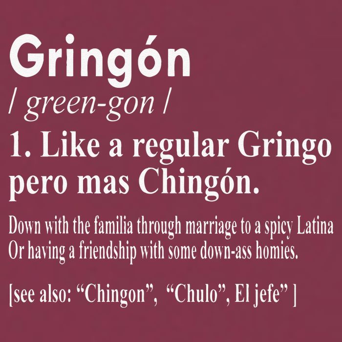 Gringon Like A Regular Gringo Pero Mas Chingon 16oz Travel Tumbler