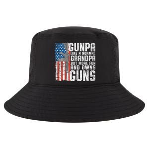 Gunpa Like A Normal Grandpa Fun And Owns Guns Funny Cool Comfort Performance Bucket Hat