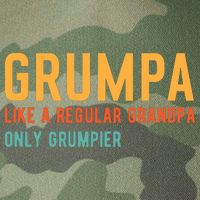 Grumpa Like A Regular Grandpa Only Grumpier Fathers Day Legacy Tie Dye Trucker Hat
